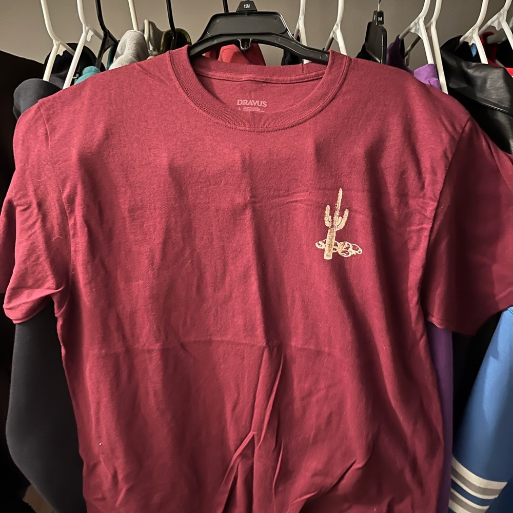 Maroon Men's Shirt